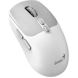 Genius NX-8080S bežični miš, Bluetooth i 2,4 GHz, tihe tipke, bijeli | shoptok.hr