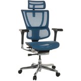 MID.YOU Pisarniški Stol Ergohuman Slim I, Modra | Shoptok.si