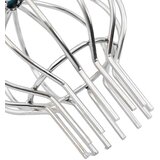  Zaštita od lišća za žljeb 8 pcs Srebrno 75 mm Nehrđajući čelik | shoptok.hr