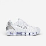 Nike Modne superge Shox TL White/White/Metallic Silver Bela Cene