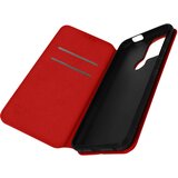 AVIZAR Ovitek za Xiaomi Redmi A1 in A2 z magnetnim preklopom, držalom za kartice in video držalom - rdec, (20639463) | Shoptok.si