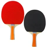Klasični drveni reketi za stolni tenis, 2 kom.