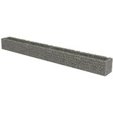 Furnova Visoka greda gabion pocinkano jeklo 540x50x50 cm, (21921102) | Shoptok.si