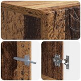  Kabinetska WC DELFT Staro drvo 66 x 25 5 x 190 cm - Staro drvo | shoptok.hr