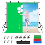 Foto studio set 2x2 m sa stalkom – Crvena / Plava / Zelena Cijene