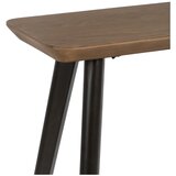 Ixia Smeđi pomoćni stol od masivne jele 33x120 cm Paul – | shoptok.hr