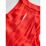 Reserved - Haljina s ukrasnim vezanjem - crvena | shoptok.hr