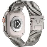 SONGSLER Magnetna kovinska zapestnica za Apple Watch 42–49 mm | Shoptok.si