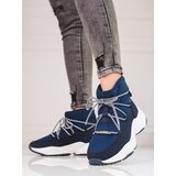 Big Star Navy snow boots for women BIG STAR KK274273 Cijene