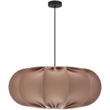 Candellux Lighting Rjava viseča svetilka s tekstilnim senčilom ø 52 cm Cafee – Cene