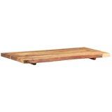 vidaXL Mizna plošča trden akacijev les 100x(50-60)x3,8 cm | Shoptok.si