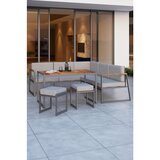 Beldano Lounge Garnitura Luzern, Siva, Akacija, 5-Delno | Shoptok.si