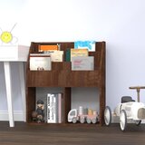 vidaXL Stalak za dječje časopise smeđa boja hrasta 71x30x78 5cm drveni Cijene
