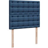 vidaXL Otomanski okvir kreveta s madraca plavi 120x200cm od tkanine | shoptok.hr