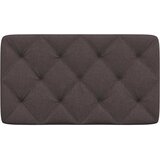  Jastuk za uzglavlje tamnosmeđi 80 cm od tkanine | Eponuda.com