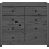  TV omarica siva 100x40x90 cm trdna borovina, (20654912) | Shoptok.si