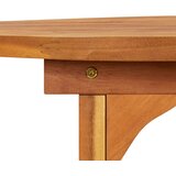  Vrtni blagovaonski stol 220 x 90 x 75 cm masivno bagremovo drvo | shoptok.hr