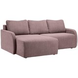 CARRYHOME SEDEŽNA GARNITURA, rebrasti žamet roza | Shoptok.si