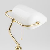  Brilagi - Stona lampa BANK OFFICE 1xE27/60W/230V zlatna/bela | Eponuda.com