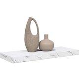  Polica na zidu Bijeli mramor 50 x 23 x 4 cm Konstruirano drvo | shoptok.hr
