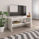 TV ormarić bijeli 80 x 40 x 40 cm konstruirano drvo | shoptok.hr