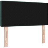 vidaXL Naslon za glavu s kristalnim gumbima, tamnozelena, 90 cm, baršun | shoptok.hr
