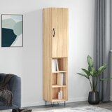 vidaXL Visoka komoda hrasta sonome 34 5x34x180cm od konstruiranog drva | shoptok.hr