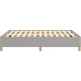  Za krevet svjetlosivi 140 x 190 cm od tkanine | shoptok.hr
