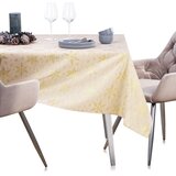 AmeliaHome Stolnjak White Christmas 140x400 cm, zlatna | shoptok.hr