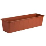 Plastična žardinjera (Vanjska dimenzija (D x Š x V): 60 x 17 x 14 cm, Terakota) | shoptok.hr