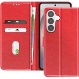 AVIZAR Chesterfield preklopna torbica za Galaxy S26 Plus s stojalom, Rdeča, (5000306823) Cene