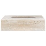 Mette Ditmer Denmark Kamnita škatla za robčke Travertine – | Shoptok.si