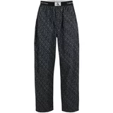 Calvin Klein Underwear Spodnji del pižame temno siva / črna / bela