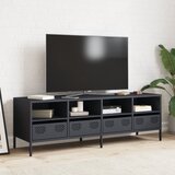 TV ormarić antracit 135 x 39 x 43,5 cm hladno valjani čelik | shoptok.hr
