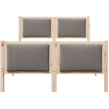  Konstrukcija postelje z vzglavjem Taupe 120 x 200 cm blago, (5000084782) | Shoptok.si