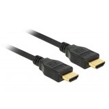 Delock hdmi kabel z mrežno povezavo 1m črn high speed 3D 4K 84713 | Shoptok.si