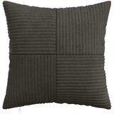  Presvlaka za jastuk 12 pcs ALMELO Antracit 45 x 45 cm Kord | shoptok.hr