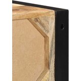 vidaXL Nočna omarica 40x35x40 cm Masivni neobdelan les Mango | Shoptok.si