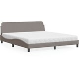  Krevet s madracem Dover smeđesivi 180x200 cm tkanina | shoptok.hr
