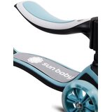  Dječji romobil 3u1 Flash sa sjedalom crno - plavi | shoptok.hr