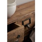 Ellos Home Viseća komoda od masivnog bora u svijetloj prirodnoj boji 67x25x14 cm Klas – | shoptok.hr