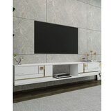 Hanah home tv polica aredam white gold | ePonuda.com