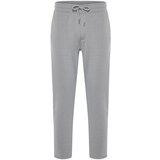 Trendyol Gray Gray Men's Jogger Fit Lace Waist Textured Trousers Trousers Cene