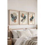 WALLXPERT Ç-300668 - 3040 set dekorativnih slika u više boja (3 komada) | Eponuda.com