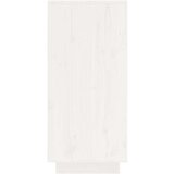  Komoda bela 60x34x75 cm trdna borovina, (20654796) | Shoptok.si