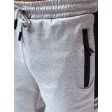 DStreet Spodenki męskie dresowe jasnoszare | Shoptok.si
