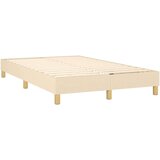  Box spring posteljni okvir krem 120x200 cm blago, (20739359) | Shoptok.si