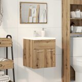  Kupaonski ormarić za umivaonik Artisan hrast izrađeno drvo | shoptok.hr