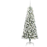 vidaXL Umetno Zložljivo Božično Drevo Zelena 180 cm PE in PVC | Shoptok.si