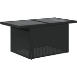  8-dijelni set vrtnih sofa od poliratana s jastucima crni | shoptok.hr